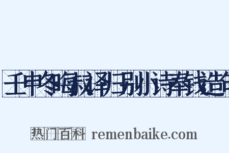 壬申冬晦叔译归别小诗奉钱造句是什么意思的图片